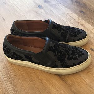 Givenchy Damask Velvet Slip-ons (size 8)
